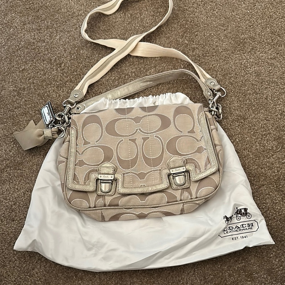 Coach Tan Shoulder Bag